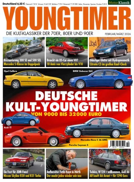 Youngtimer – Februar-Marz 2026 Cover