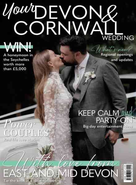 Your Devon & Cornwall Wedding – March-April 2026 Cover