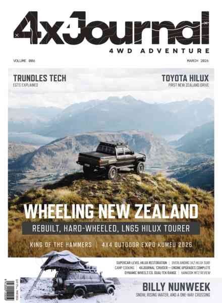 4XJournal – March 2026 Cover