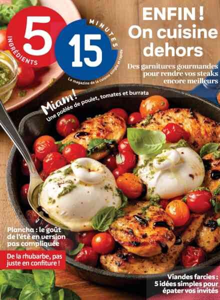 5 Ingredients 15 Minutes – Mai 2026 Cover