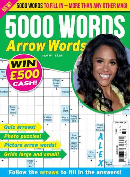 5000 Words Arrow words – April 2026 Cover
