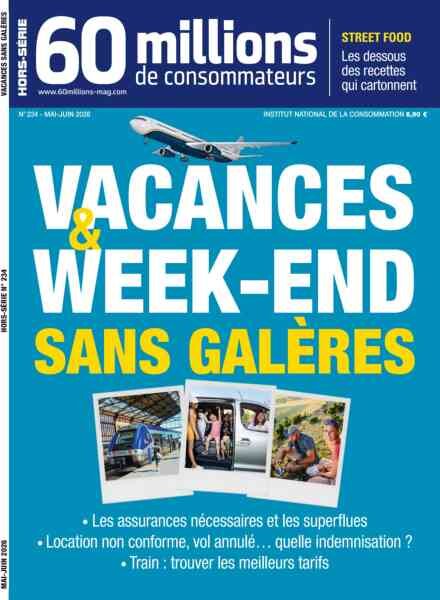 60 Millions de Consommateurs – Hors-Serie – Mai-Juin 2026 Cover