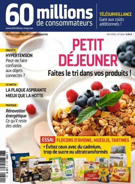 60 Millions de Consommateurs – Mai 2026 Cover