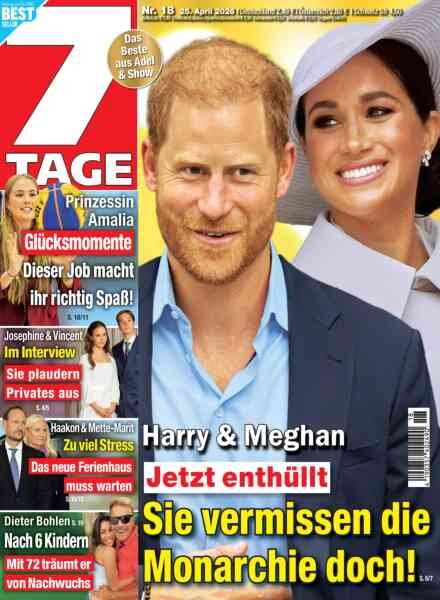 7 Tage – 25 April 2026 Cover