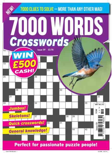 7000 Words Crosswords – April 2026 Cover