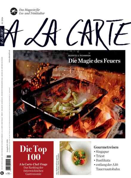 A la Carte Austria – April 2026 Cover