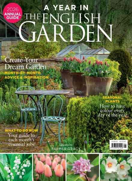 A Year in the English Garden – 2026 Cover
