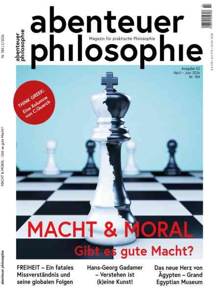 Abenteuer Philosophie – April-Juni 2026 Cover