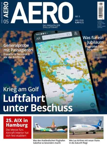 Aero International – Mai 2026 Cover