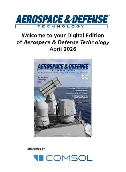 Aerospace & Defense Technology – April 2026 Cover
