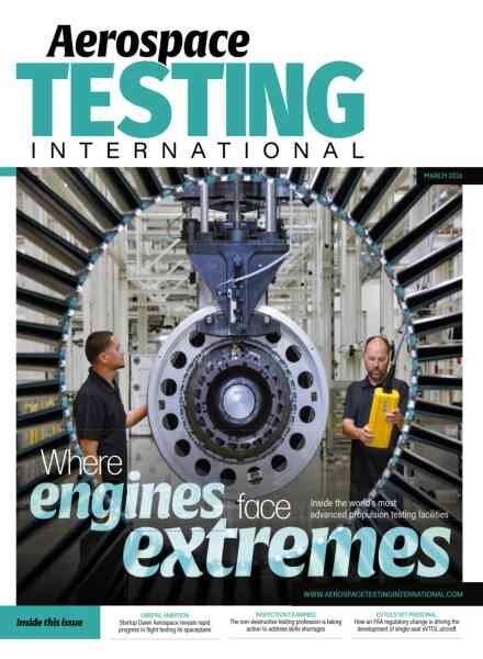 Aerospace Testing International – March 2026 Cover