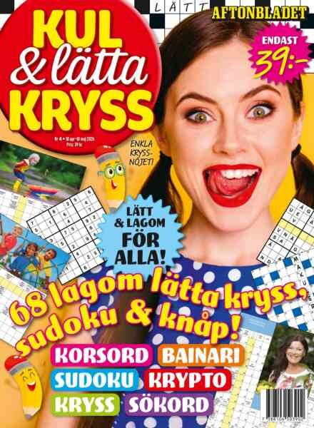 Aftonbladet Latta Kryss – April 2026 Cover