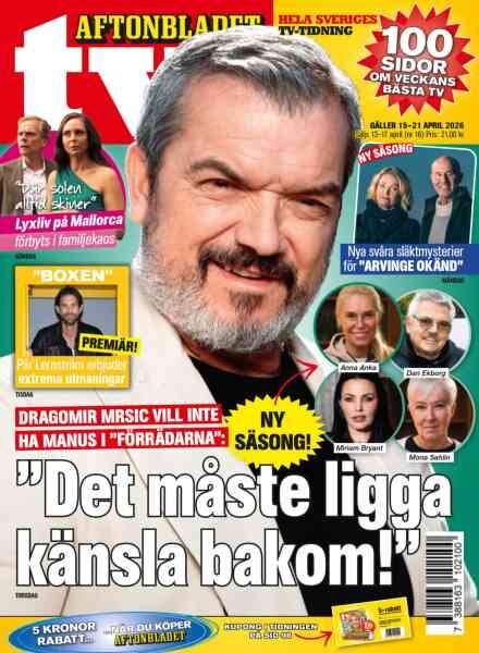 Aftonbladet TV – 13 April 2026 Cover