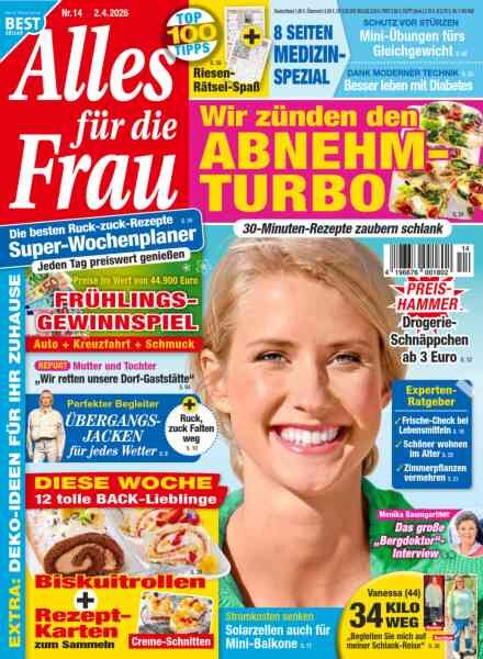 Alles fur die Frau – 2 April 2026 Cover