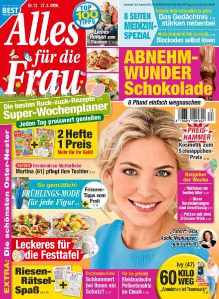 Alles fur die Frau – 27 Marz 2026 Cover