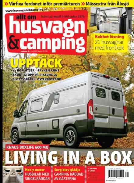 Allt om Husvagn & Camping – 15 April 2026 Cover
