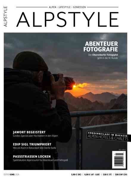 Alpstyle – April 2026 Cover