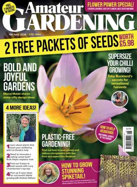 Amateur Gardening – 11 April 2026 Cover