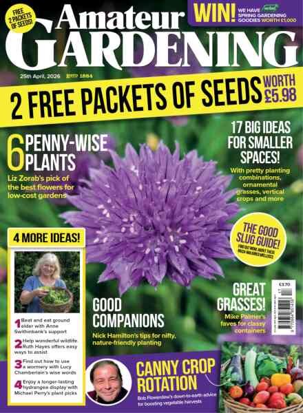 Amateur Gardening – 25 April 2026 Cover