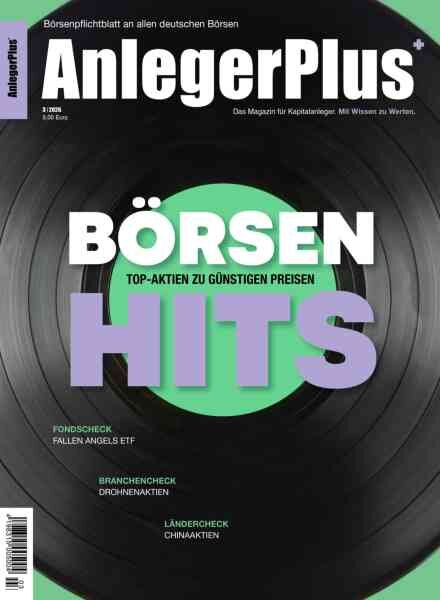 AnlegerPlus – 4 April 2026 Cover