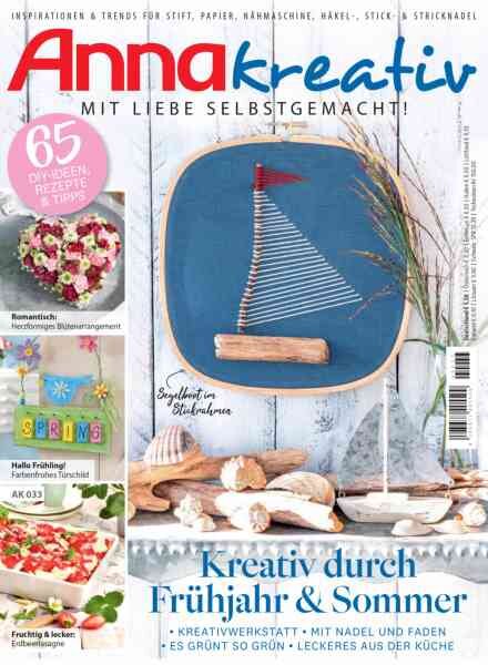 Anna Kreativ – April 2026 Cover