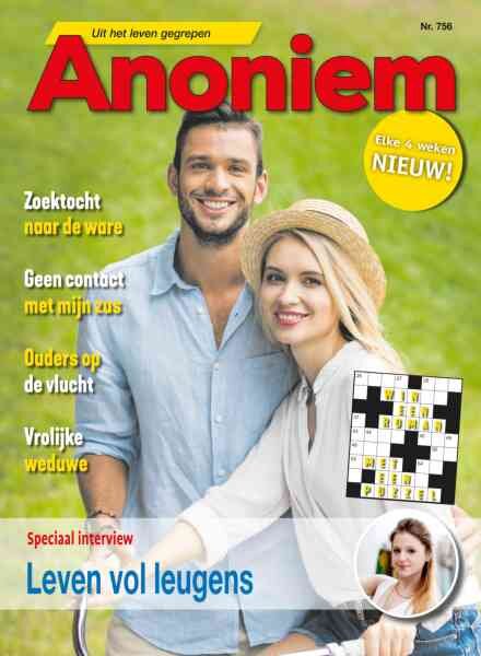 Anoniem – Maart 2026 Cover