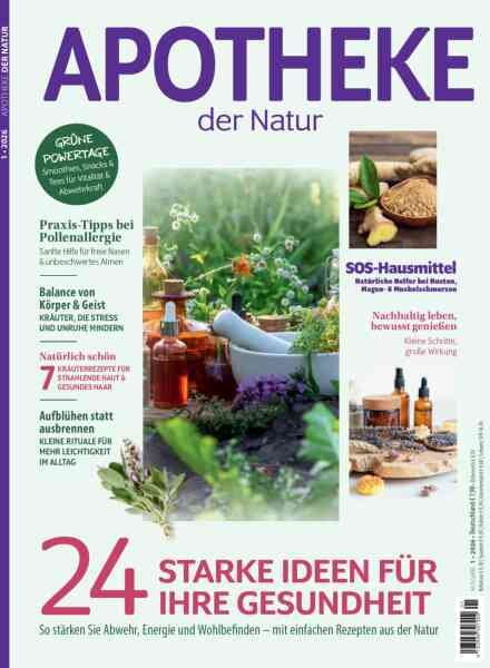 Apotheke der Natur – Ausgabe 1 2026 Cover