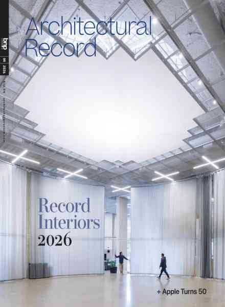 Architectural Record – April 2026 Cover