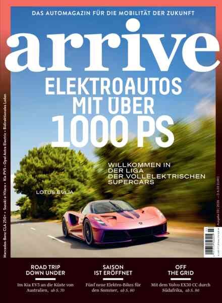 Arrive – April 2026 Cover