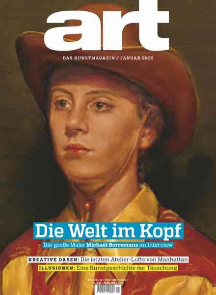 Art Magazin – Januar 2025 Cover