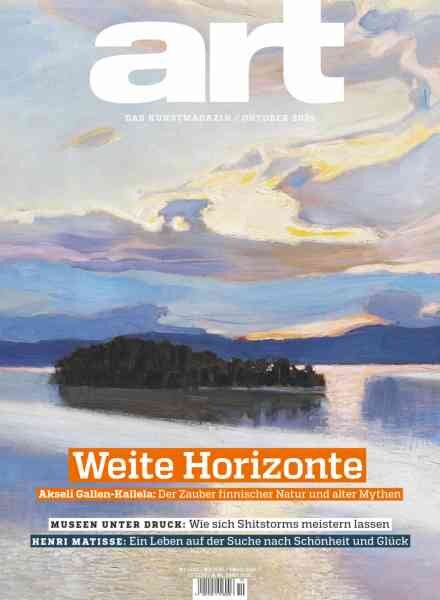 Art Magazin – Oktober 2024 Cover