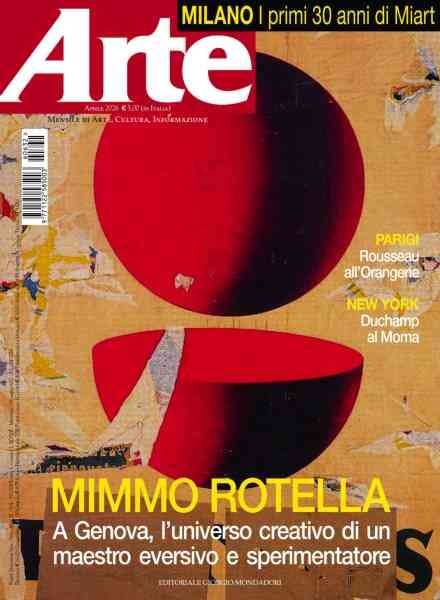 Arte – Aprile 2026 Cover