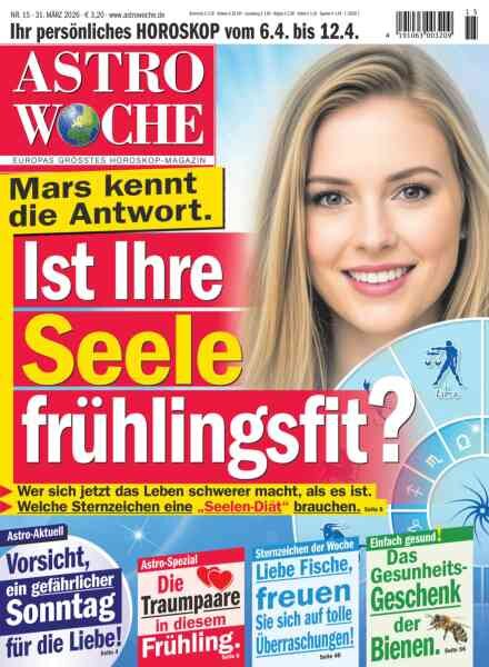 Astrowoche – 30 Marz 2026 Cover