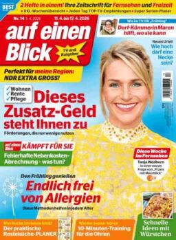 Auf Einen Blick – 1 April 2026