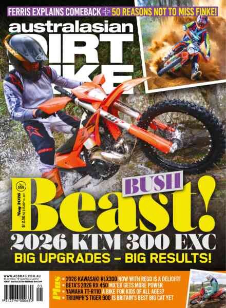 Australasian Dirt Bike – Issue 559 2026 Cover