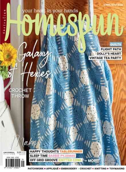 Australian Homespun – April-May 2026 Cover