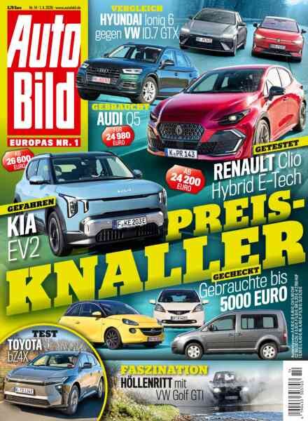 Auto Bild Germany – 1 April 2026 Cover
