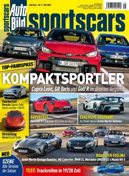 Auto Bild Sportscars – Mai 2026 Cover