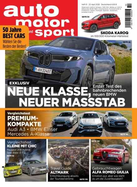 Auto Motor und Sport – 22 April 2026 Cover