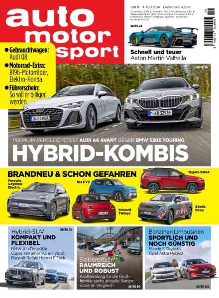 Auto Motor und Sport – 8 April 2026 Cover