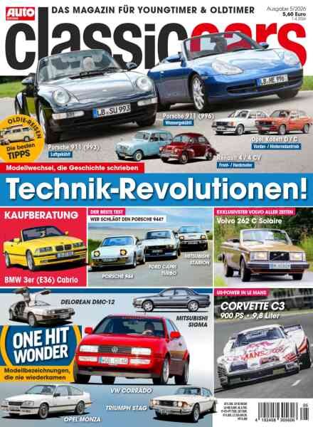 Auto Zeitung Classic Cars – Mai 2026 Cover