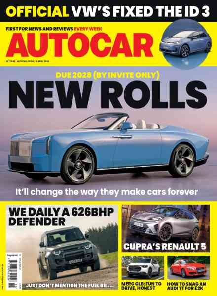 Autocar UK – 15 April 2026 Cover