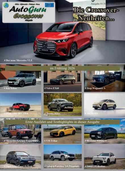 AutoGuru Crossover – Ausgabe 1 2026 Cover