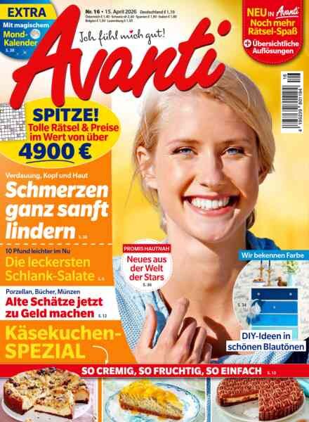 Avanti – 15 April 2026 Cover