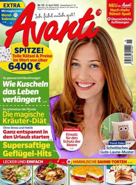 Avanti – 8 April 2026 Cover