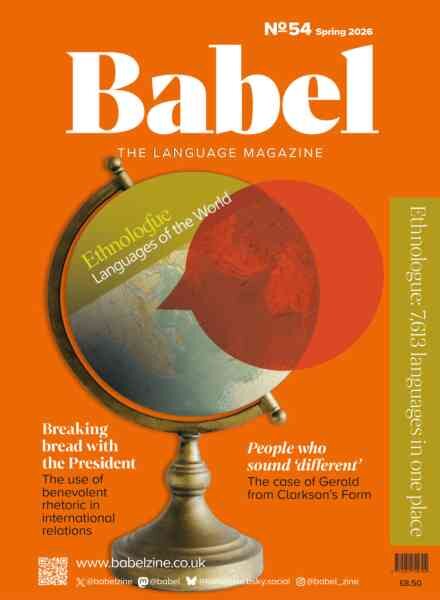 Babel The Language Magazine – Spring 2026 Cover