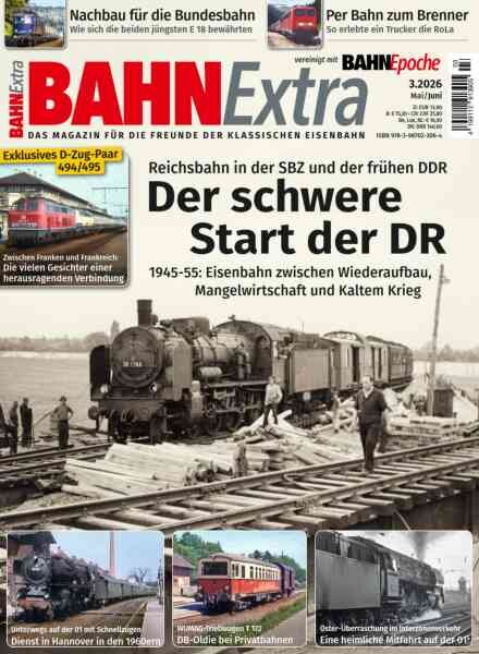 Bahn Extra – Mai-Juni 2026 Cover