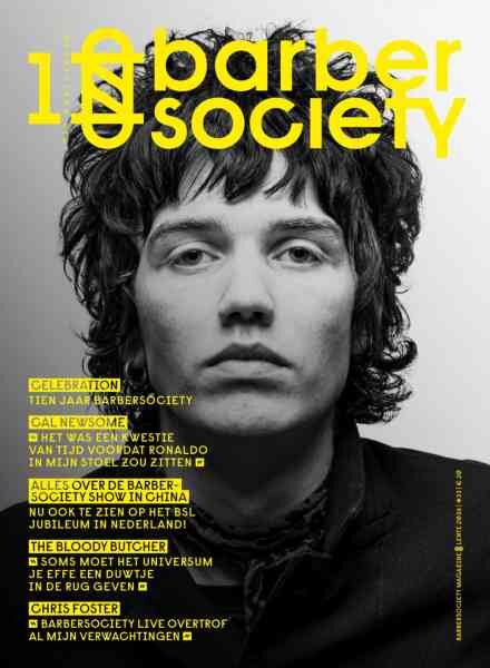 BarberSociety Magazine – Lente 2026 Cover