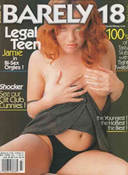 Barely 18 – Volume 1 Number 27 2000 Cover
