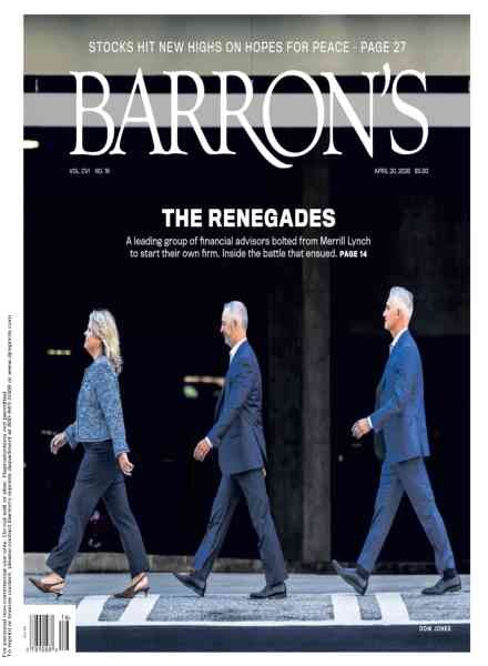 Barron’s – April 20 2026 Cover